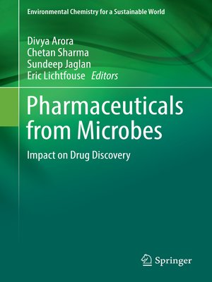 cover image of Pharmaceuticals from Microbes